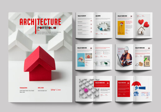 Architecture Portfolio Brochure Template