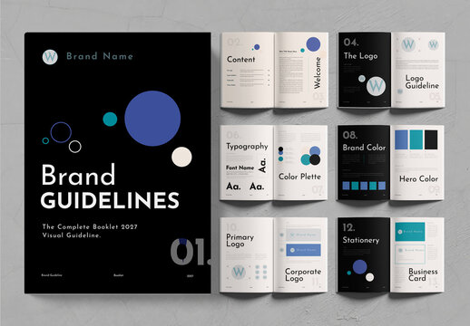 Brand Guideline Layout