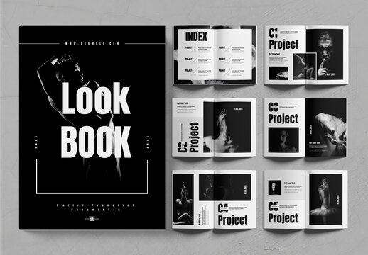 Look Book Layout