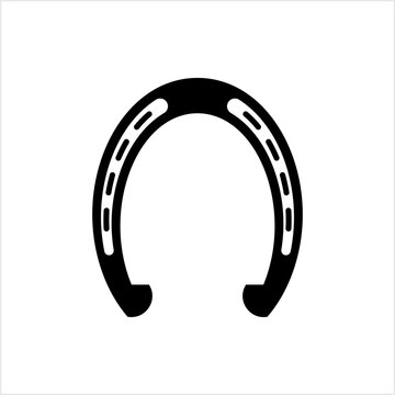 recommend clip art: Good Luck Horseshoe Icon