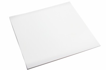 Paper Mockup on Isolated Background created with Generative AI