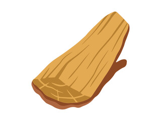 Campfire Wood Element Background Illustration
