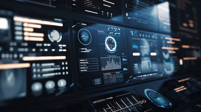 GUI Graphical User Interface concept : Generative AI