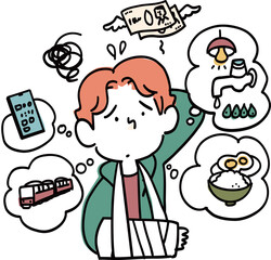 怪我してお金に困ったな