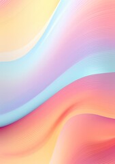 Obraz premium ウェーブ アブストラクト 背景 カラフル レインボー