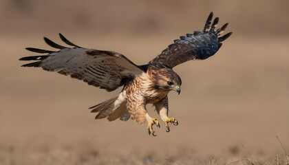 A Hawk With Its Wings Tucked In Diving Towards It Upscaled 13