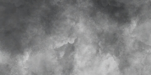 Concrete wall white color for background. Smoke picture in soft focus. Vignette texture in black and white color.  Old grunge textures with scratches and cracks. Vintage background with space for text