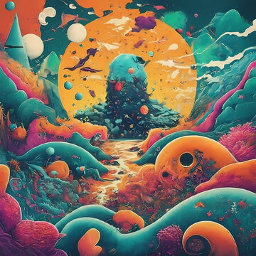 absatrat art monster