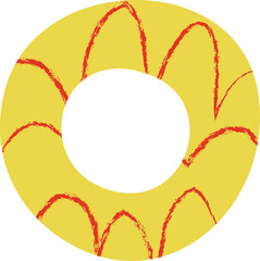 Organic shape element vector