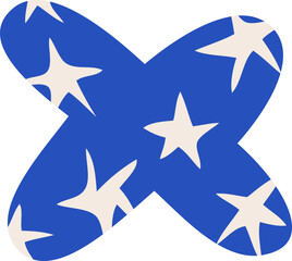 Obraz premium Organic shape element vector