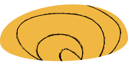 Organic shape element vector