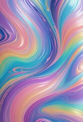 a seamless trendy iridescent rainbow foil texture as the background