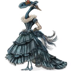Emu victorian inspired fashion