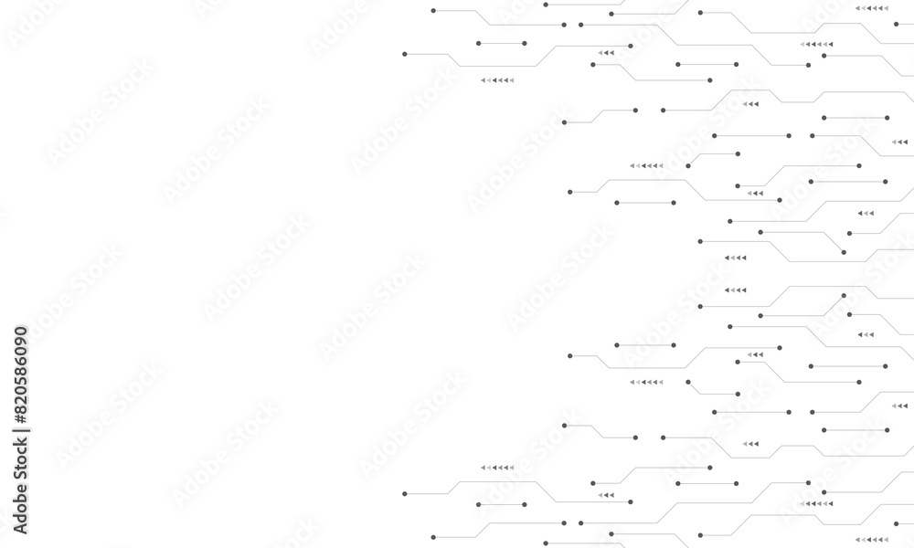 Poster circuit board texture with communication technology concept