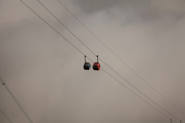 Tianmen Mountain - Heaven's Gate Mountain is a mountain located within Tianmen Mountain National Park, Zhangjiajie, in the northwestern part of Hunan Province, China.
