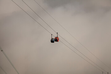 Tianmen Mountain - Heaven's Gate Mountain is a mountain located within Tianmen Mountain National Park, Zhangjiajie, in the northwestern part of Hunan Province, China.