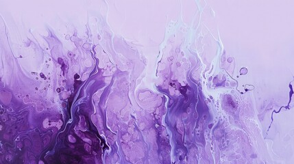 purple paint splash on purple background 
