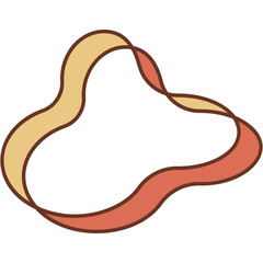 Abstract Shape Sticker