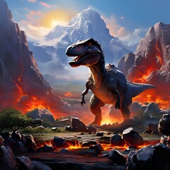 ไดโนเสาร์สูญพันธ์เพราะอุกาบาตถล่มโลก