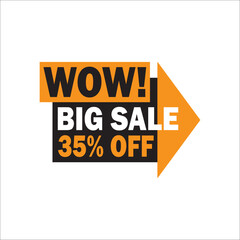 Sale tag shop vector illustration