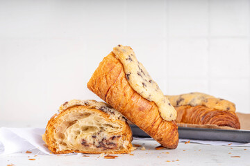 Trendy Viral sweet dessert pastry crookie