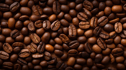 Obraz premium Ground coffee macro. Background of ground coffee texture. Food background