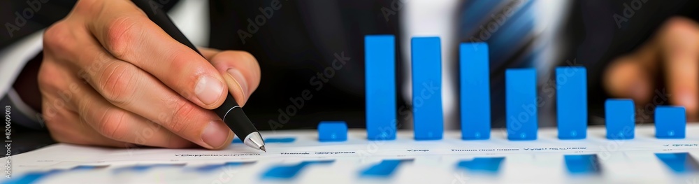 Aufkleber Business Analysis with Graphs and Charts is essential for financial performance, market analysis, and strategic decisionmaking. It uses data visualization to portray trends and insights