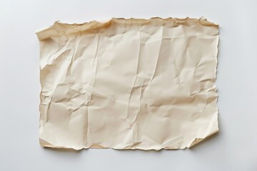 Obraz premium Paper Mockup on Isolated Background created with Generative AI