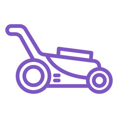 Lawn mower Vector Icon Design Illustration