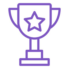 Trophy Vector Icon Design Illustration