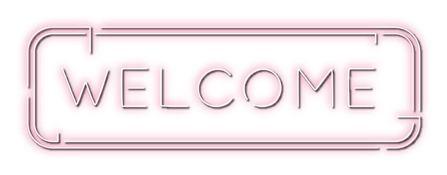 neon weclome