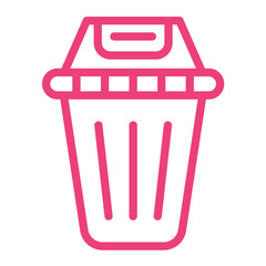 Recycling bin Vector Icon Design Illustration