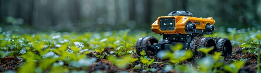 With computer vision, the robot supports crop monitoring, identifying diseases and pests early to enhance yields while reducing environmental harm.