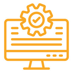 Testing Vector Icon Design Illustration