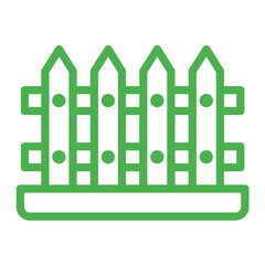 Fence Vector Icon Design Illustration