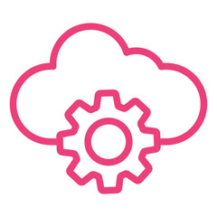 Cogwheel Vector Icon Design Illustration