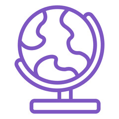 Globe Vector Icon Design Illustration