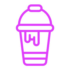 Paint bucket Vector Icon Design Illustration