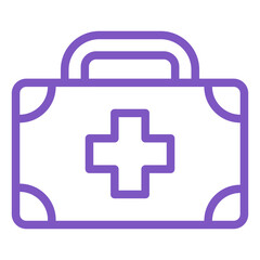 First aid kit Vector Icon Design Illustration