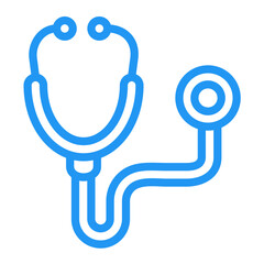 Stethoscope Vector Icon Design Illustration