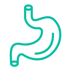 Stomach Vector Icon Design Illustration