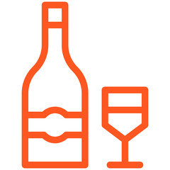 Wine Vector Icon Design Illustration