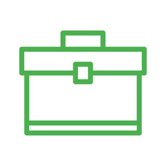 Briefcase Vector Icon Design Illustration