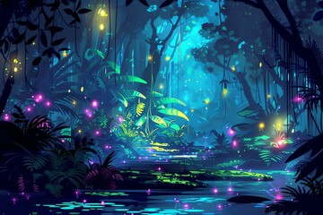 Jungle Fantasy scene