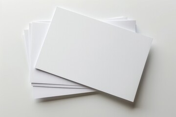 Paper Mockup on Isolated Background created with Generative AI