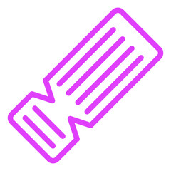 Ticket Vector Icon Design Illustration