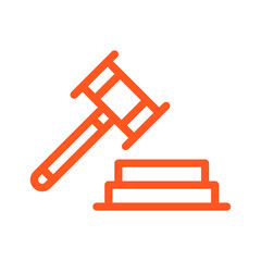 Auction Vector Icon Design Illustration