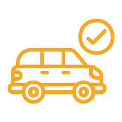 Car protection Vector Icon Design Illustration