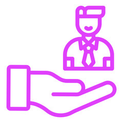 Values Vector Icon Design Illustration