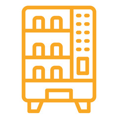 Vending Machine Vector Icon Design Illustration